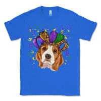 True Royal Mardi gras beagle Classic Tee - RanaPortraitStore