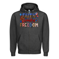 Charcoal Heather faith family freedom Zipper Hoodie - texasbilliewilder