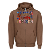 Chestnut faith family freedom Zipper Hoodie - texasbilliewilder