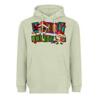 Matcha merry christmas gnomies Heavyweight Hoodie - FaDigitalArtStudio