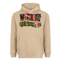Mushroom merry christmas gnomies Heavyweight Hoodie - FaDigitalArtStudio