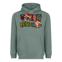 Sage merry christmas gnomies Heavyweight Hoodie - FaDigitalArtStudio