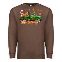 Chestnut santa fuel   cookies truck Premium Sweatshirt - AdoDesignShop