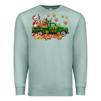 Seafoam santa fuel   cookies truck Premium Sweatshirt - AdoDesignShop