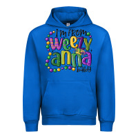 Cobalt i'm from weezy anna baby mardi gras Urban Hoodie - MaliasSmallBusiness