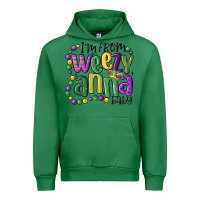 Emerald i'm from weezy anna baby mardi gras Urban Hoodie - MaliasSmallBusiness