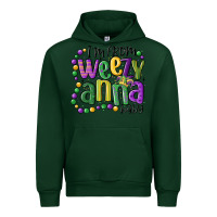 Forest Green i'm from weezy anna baby mardi gras Urban Hoodie - MaliasSmallBusiness