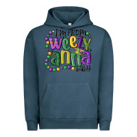 Pigment Midnight Navy i'm from weezy anna baby mardi gras Urban Hoodie - MaliasSmallBusiness