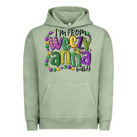 Pigment Oil Green i'm from weezy anna baby mardi gras Urban Hoodie - MaliasSmallBusiness