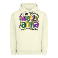 Pigment Pistachio i'm from weezy anna baby mardi gras Urban Hoodie - MaliasSmallBusiness