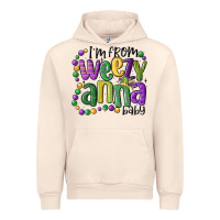 Sandshell i'm from weezy anna baby mardi gras Urban Hoodie - MaliasSmallBusiness