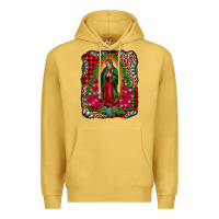 Antique Gold our lady of guadalupe christmas Premium Hoodie - Jasminsmagicworld