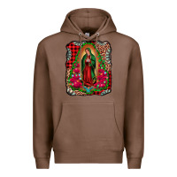 Chestnut our lady of guadalupe christmas Premium Hoodie - Jasminsmagicworld