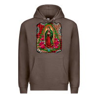 Coffee our lady of guadalupe christmas Premium Hoodie - Jasminsmagicworld