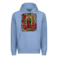 Colony Blue our lady of guadalupe christmas Premium Hoodie - Jasminsmagicworld