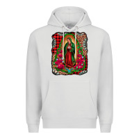 Dove Grey our lady of guadalupe christmas Premium Hoodie - Jasminsmagicworld