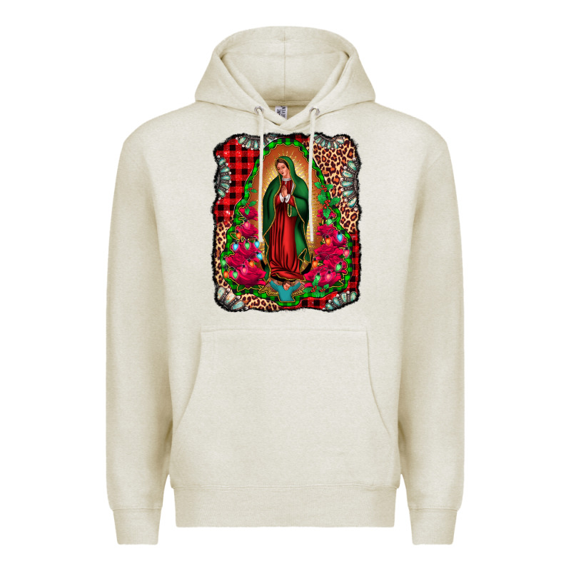 Our Lady Of Guadalupe Christmas Premium Hoodie by Jasminsmagicworld | Teevron