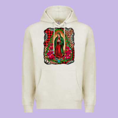 Our Lady Of Guadalupe Christmas Premium Hoodie Designed By Jasminsmagicworld