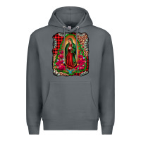 Rock our lady of guadalupe christmas Premium Hoodie - Jasminsmagicworld