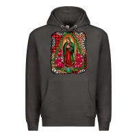 Smoke our lady of guadalupe christmas Premium Hoodie - Jasminsmagicworld