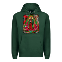 Sports Green our lady of guadalupe christmas Premium Hoodie - Jasminsmagicworld