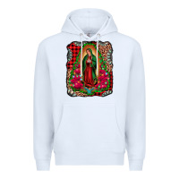 White our lady of guadalupe christmas Premium Hoodie - Jasminsmagicworld