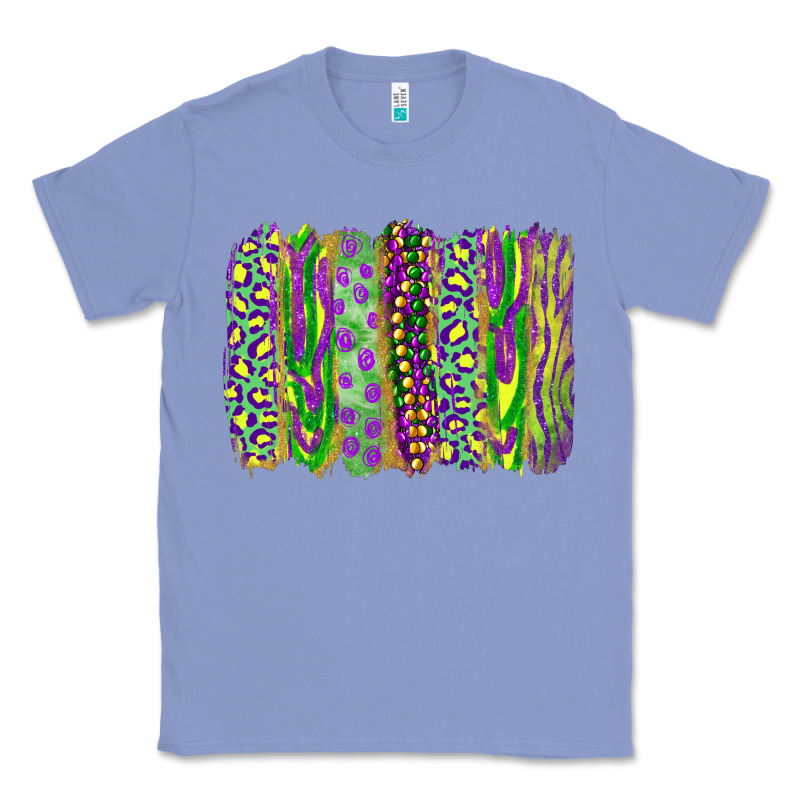 Mardi Gras Brush Stroke Classic Tee by RanaPortraitStore | Teevron