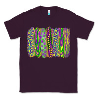 Plum Mardi gras brush stroke Classic Tee - RanaPortraitStore