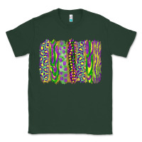 Sports Green Mardi gras brush stroke Classic Tee - RanaPortraitStore