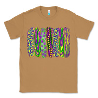 Toasted Coconut Mardi gras brush stroke Classic Tee - RanaPortraitStore