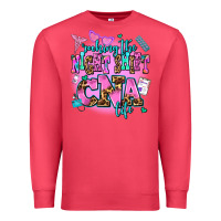 Cardinal rocking the night shift cna life Premium Sweatshirt - AdoDesignShop