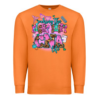 Carrot rocking the night shift cna life Premium Sweatshirt - AdoDesignShop
