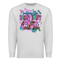 Dove Grey rocking the night shift cna life Premium Sweatshirt - AdoDesignShop