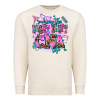 Sandshell rocking the night shift cna life Premium Sweatshirt - AdoDesignShop