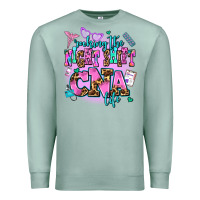 Seafoam rocking the night shift cna life Premium Sweatshirt - AdoDesignShop