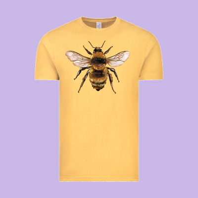 Bee Vintage Tee Designed By Artiststas