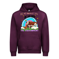 Mauve Wine buy me animals Urban Hoodie - MaliasSmallBusiness