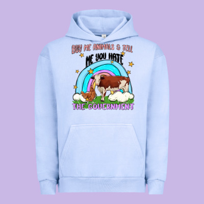 Buy Me Animals Urban Hoodie Designed By Maliassmallbusiness