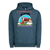 Pigment Midnight Navy buy me animals Urban Hoodie - MaliasSmallBusiness