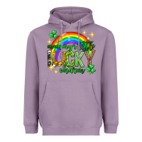 Lavender St. Patrick's Day Mommy's little lucky charm Heavyweight Hoodie - Neo Western
