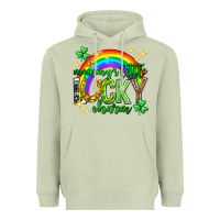 Matcha St. Patrick's Day Mommy's little lucky charm Heavyweight Hoodie - Neo Western