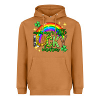 Meerkat St. Patrick's Day Mommy's little lucky charm Heavyweight Hoodie - Neo Western
