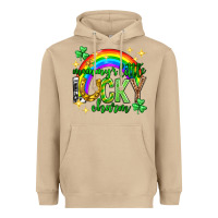 Mushroom St. Patrick's Day Mommy's little lucky charm Heavyweight Hoodie - Neo Western
