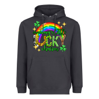 Smoke St. Patrick's Day Mommy's little lucky charm Heavyweight Hoodie - Neo Western