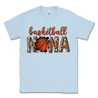 Dusty Blue basketball nana with leopard Classic Tee - texasbilliewilder