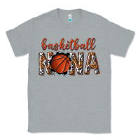Heather Grey basketball nana with leopard Classic Tee - texasbilliewilder