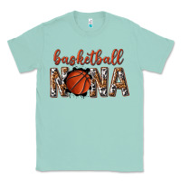 Seafoam basketball nana with leopard Classic Tee - texasbilliewilder