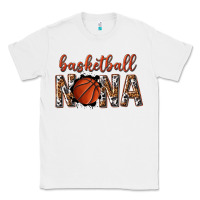 White basketball nana with leopard Classic Tee - texasbilliewilder