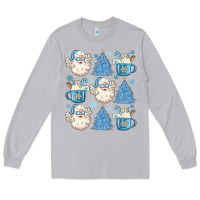 Moon Dust santa claus doodles christmas Long Sleeve Tee - MaliasSmallBusiness