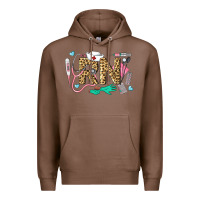 Chestnut Western Registered Nurse Premium Hoodie - LillyAllenDesigns
